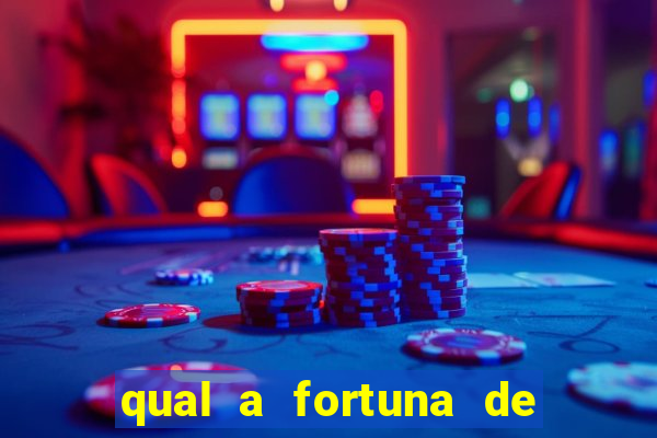 qual a fortuna de aloisio chulapa